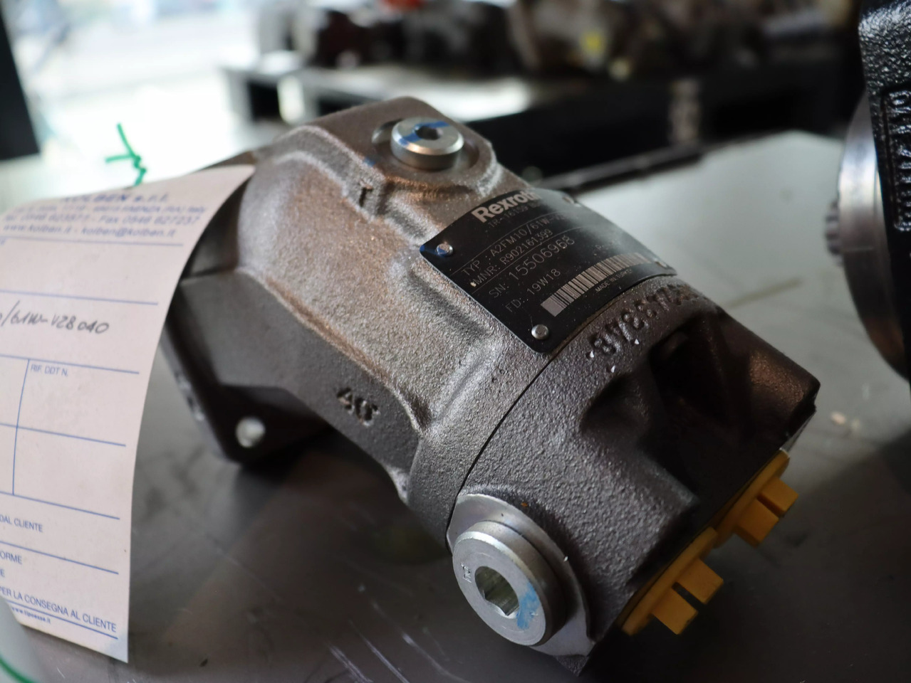 REXROTH A2FM10/61W-VZB040 - Hydraulický motor pre Manipulačná technika: obrázok 1 REXROTH A2FM10/61W-VZB040 - Hydraulický motor pre Manipulačná technika: obrázok 1