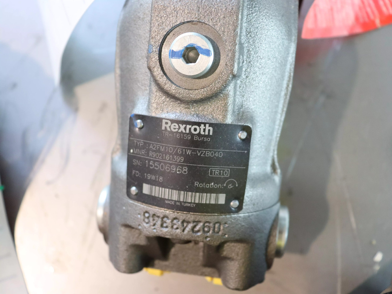 REXROTH A2FM10/61W-VZB040 - Hydraulický motor pre Manipulačná technika: obrázok 4 REXROTH A2FM10/61W-VZB040 - Hydraulický motor pre Manipulačná technika: obrázok 4