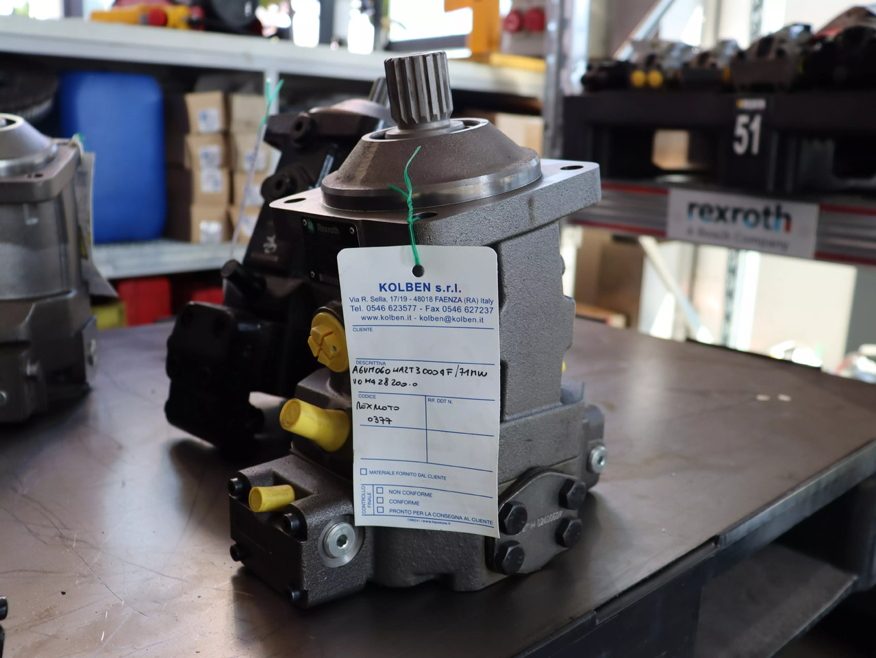 REXROTH A6VM060HA2T30004F/71MWV0M4Z8200-0 - Hydraulický motor pre Manipulačná technika: obrázok 3 REXROTH A6VM060HA2T30004F/71MWV0M4Z8200-0 - Hydraulický motor pre Manipulačná technika: obrázok 3
