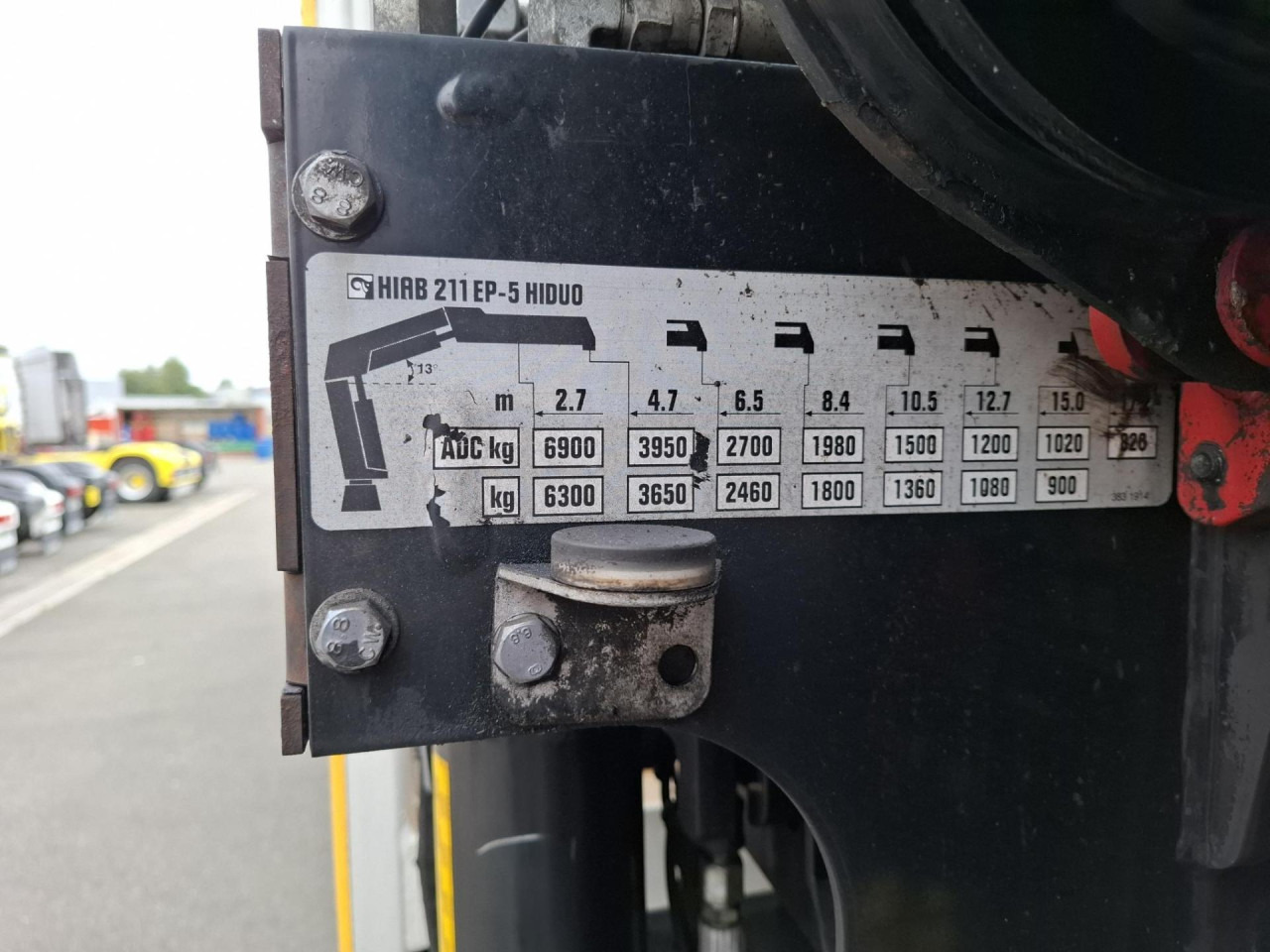 SCANIA SCANIA P41 8/2*6 Plat +Grue 21TM - Podvozek s kabinou: obrázok 5 SCANIA SCANIA P41 8/2*6 Plat +Grue 21TM - Podvozek s kabinou: obrázok 5