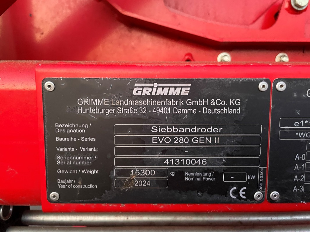 Grimme EVO 280 ClodSep GEN II - Kombajn: obrázok 2 Grimme EVO 280 ClodSep GEN II - Kombajn: obrázok 2