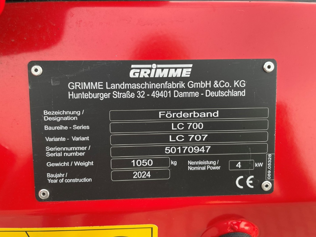 Grimme LC 707 - Rental - Stroj a zariadenie na skladovanie: obrázok 2 Grimme LC 707 - Rental - Stroj a zariadenie na skladovanie: obrázok 2