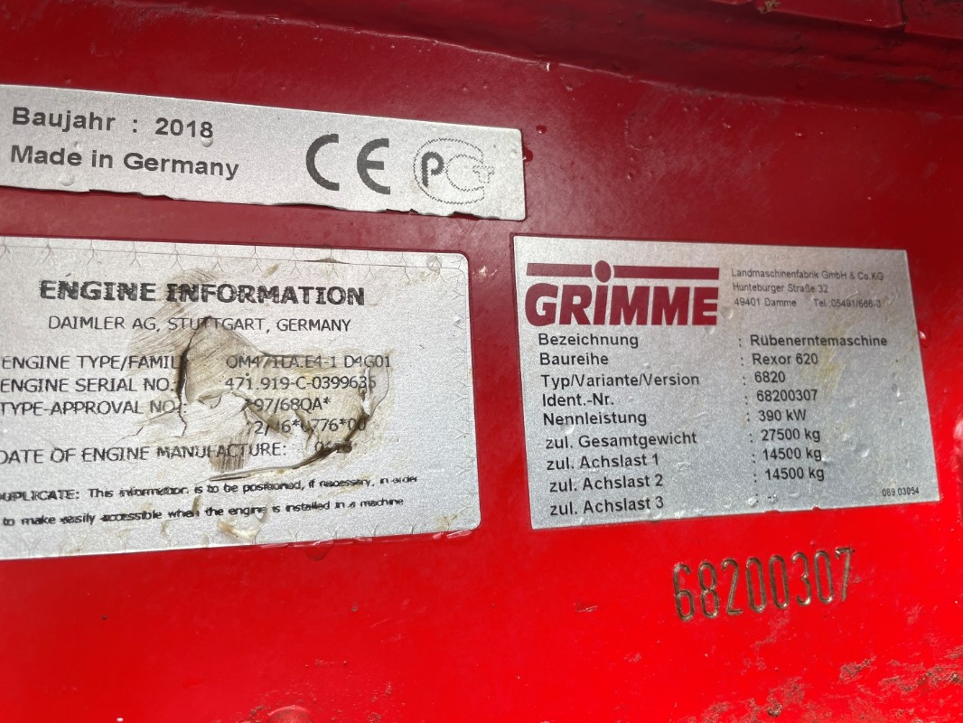 Grimme REXOR 620 Rüttelschar FT - Kombajn: obrázok 3 Grimme REXOR 620 Rüttelschar FT - Kombajn: obrázok 3
