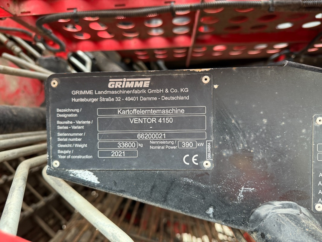 Grimme VENTOR 4150 ClodSep - Kombajn: obrázok 3 Grimme VENTOR 4150 ClodSep - Kombajn: obrázok 3