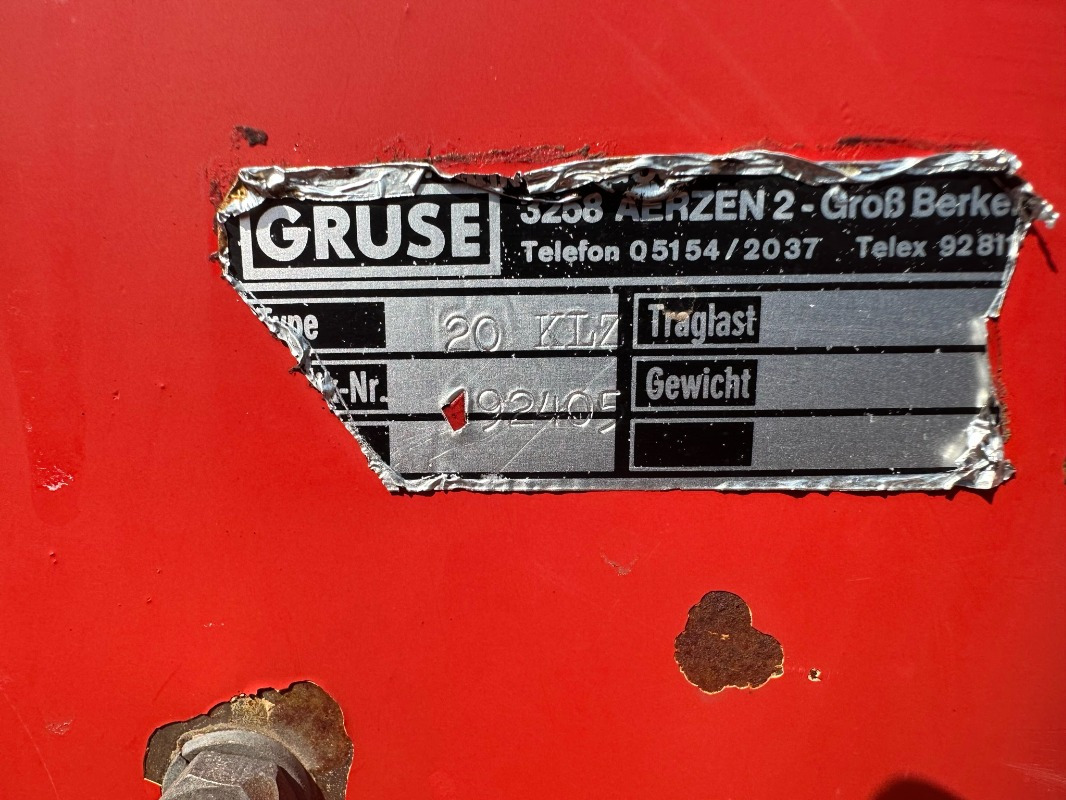 Gruse Gruse VL-20-KLZ - Kombajn: obrázok 2 Gruse Gruse VL-20-KLZ - Kombajn: obrázok 2