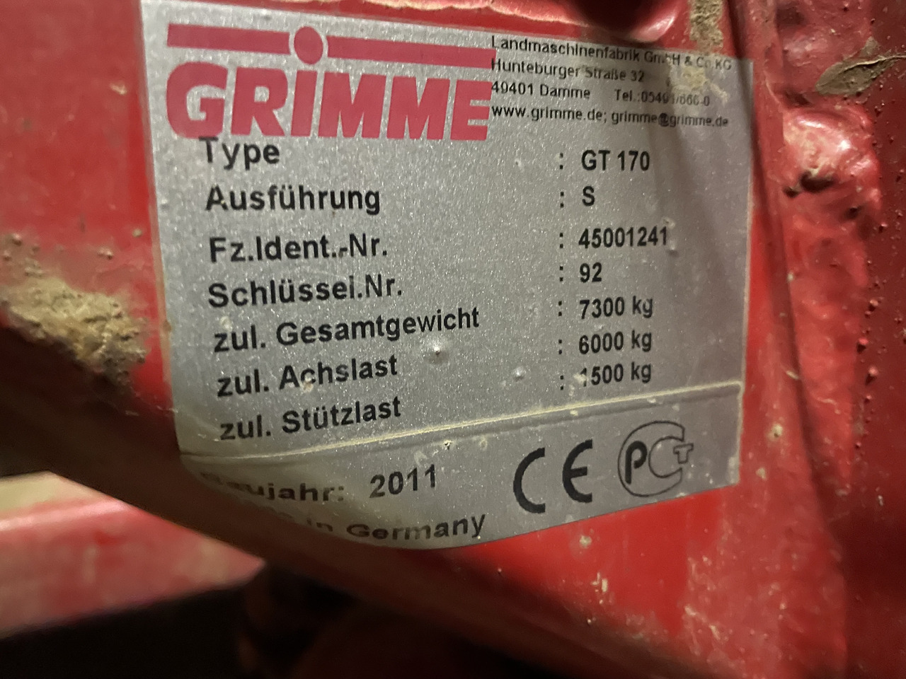 Grimme GT 170 - Kombajn: obrázok 3 Grimme GT 170 - Kombajn: obrázok 3