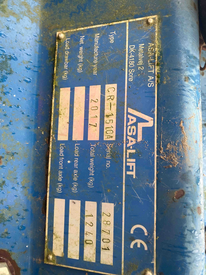 ASA-Lift CR-1510A - Kombajn na sběr hroznů: obrázok 3 ASA-Lift CR-1510A - Kombajn na sběr hroznů: obrázok 3