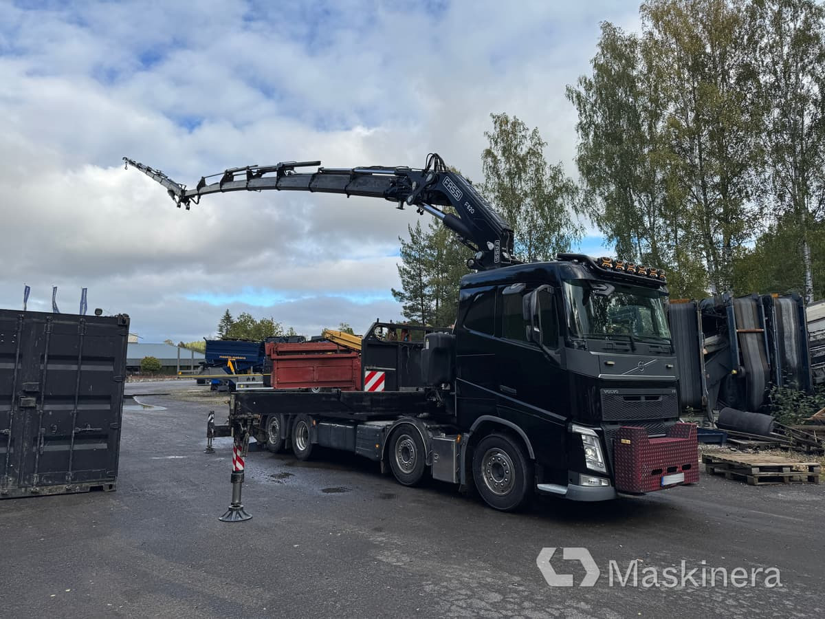 Bodbil Volvo FH 82F med Fassi F820 kran & jib - Valníkový/ Plošinový nákladný automobil, Auto s hydraulickou rukou: obrázok 3 Bodbil Volvo FH 82F med Fassi F820 kran & jib - Valníkový/ Plošinový nákladný automobil, Auto s hydraulickou rukou: obrázok 3