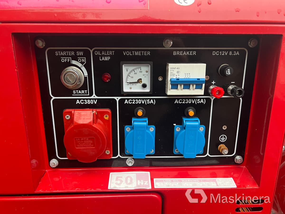 Elverk Erdmann ER10000 - Elektrický generátor: obrázok 3 Elverk Erdmann ER10000 - Elektrický generátor: obrázok 3