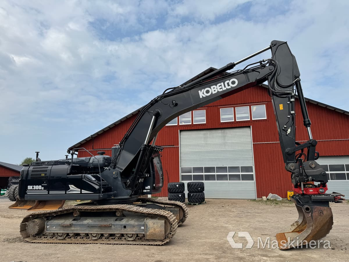 Grävmaskin Kobelco SK300LC med redskap - Pásové rýpadlo: obrázok 4 Grävmaskin Kobelco SK300LC med redskap - Pásové rýpadlo: obrázok 4