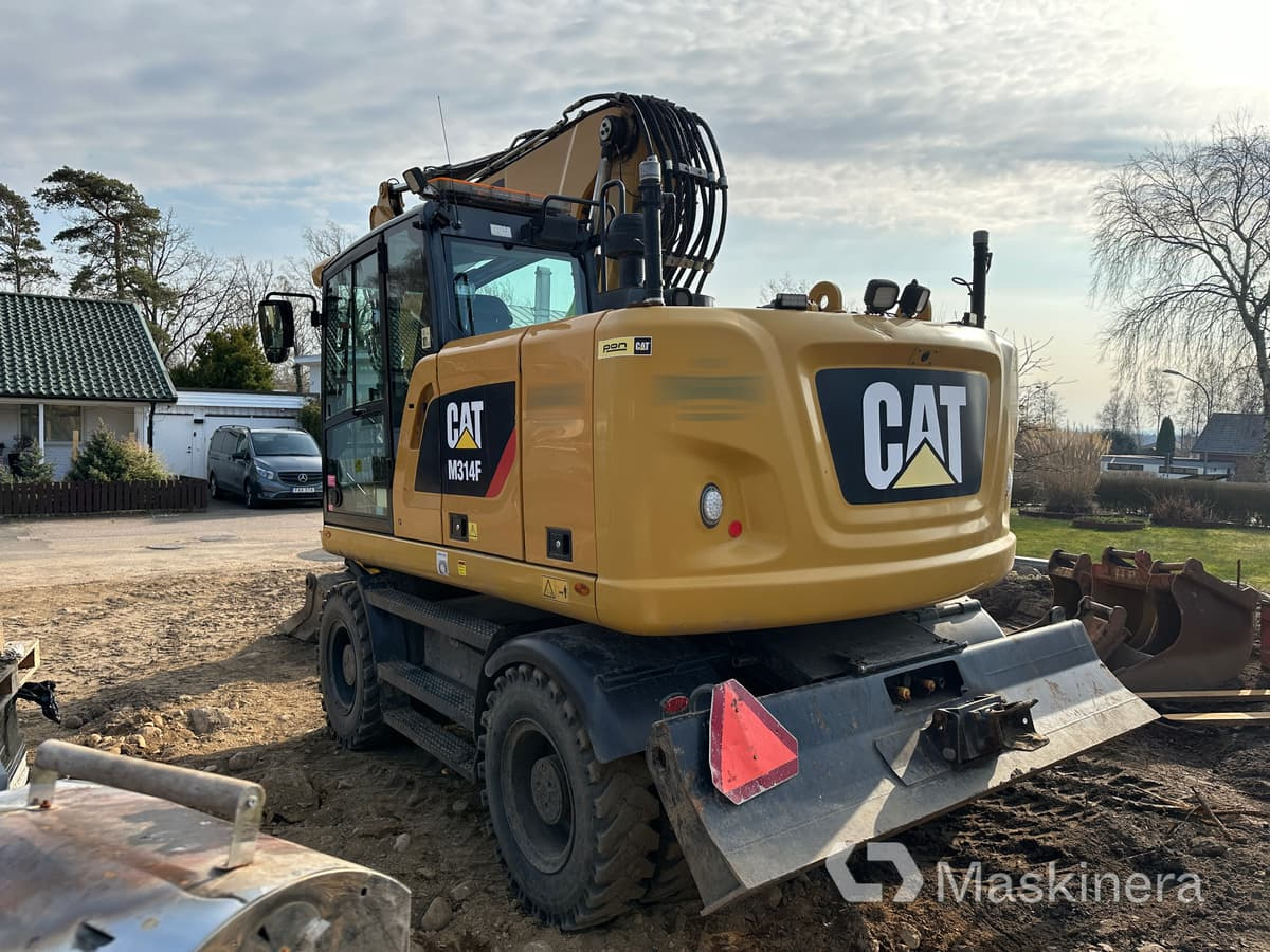 Hjulgrävare Cat M314F + redskap/vagn/grävsystem - Pásové rýpadlo: obrázok 4 Hjulgrävare Cat M314F + redskap/vagn/grävsystem - Pásové rýpadlo: obrázok 4