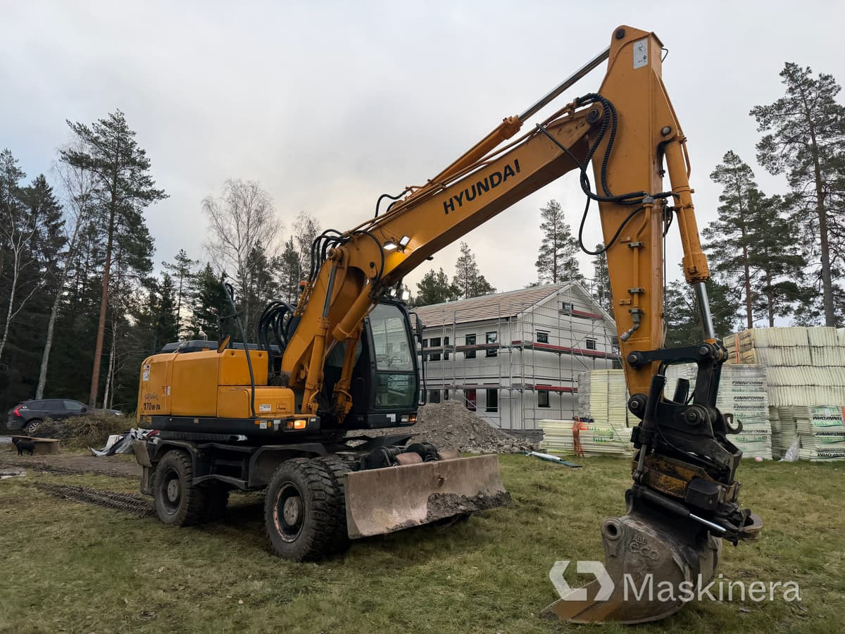 Hjulgrävare Hyundai Robex 170W-7A - Pásové rýpadlo: obrázok 3 Hjulgrävare Hyundai Robex 170W-7A - Pásové rýpadlo: obrázok 3