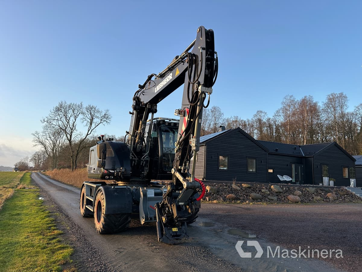 Hjulgrävare Liebherr A916 Compact Litronic med grävsystem - Pásové rýpadlo: obrázok 2 Hjulgrävare Liebherr A916 Compact Litronic med grävsystem - Pásové rýpadlo: obrázok 2