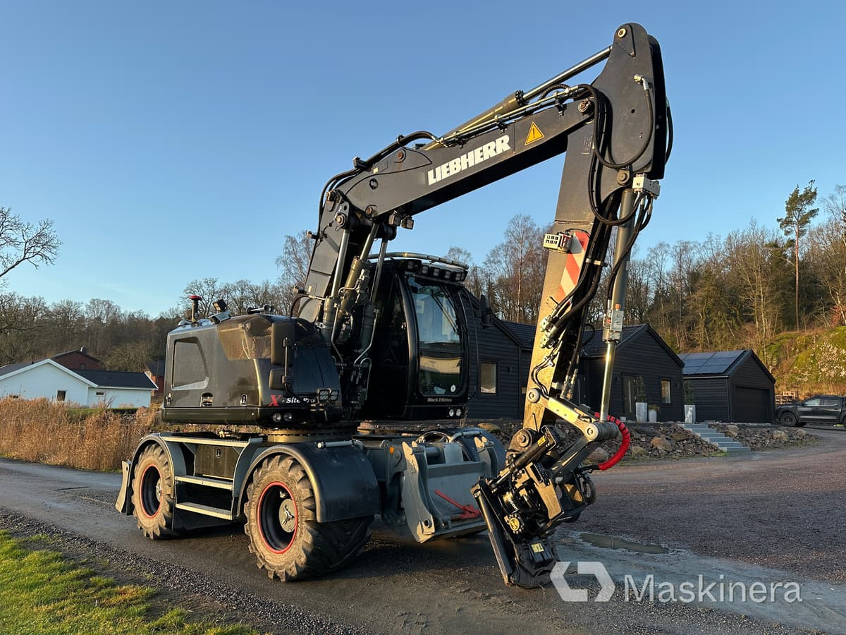 Hjulgrävare Liebherr A916 Compact Litronic med grävsystem - Pásové rýpadlo: obrázok 1 Hjulgrävare Liebherr A916 Compact Litronic med grävsystem - Pásové rýpadlo: obrázok 1