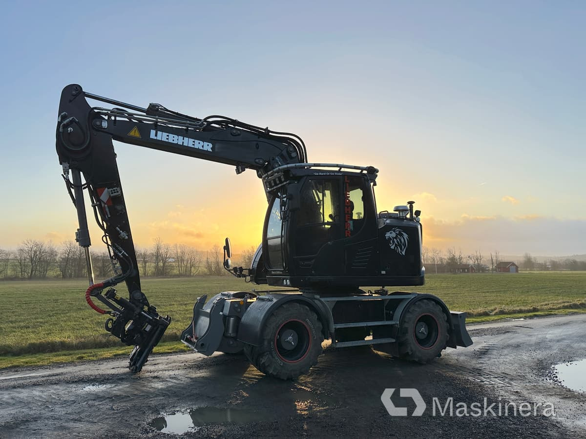 Hjulgrävare Liebherr A916 Compact Litronic med grävsystem - Pásové rýpadlo: obrázok 4 Hjulgrävare Liebherr A916 Compact Litronic med grävsystem - Pásové rýpadlo: obrázok 4