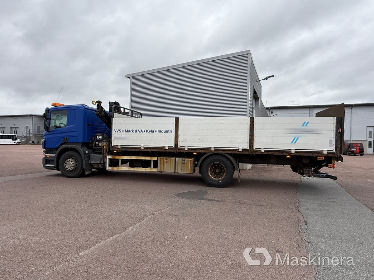 Kranbil Scania P320 - Valníkový/ Plošinový nákladný automobil, Auto s hydraulickou rukou: obrázok 2 Kranbil Scania P320 - Valníkový/ Plošinový nákladný automobil, Auto s hydraulickou rukou: obrázok 2