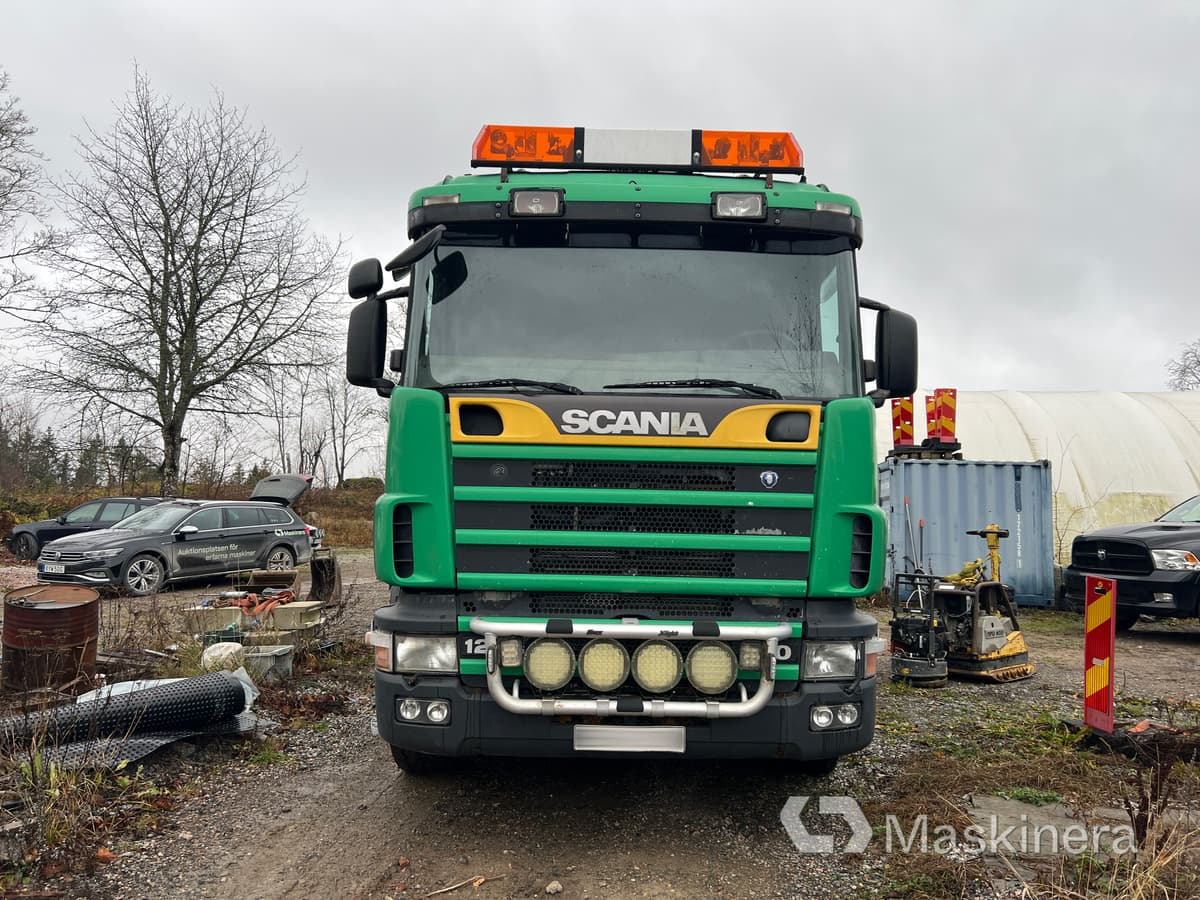 Lastväxlare Scania R124GB8X4 - Hákový nosič kontajnerov: obrázok 2 Lastväxlare Scania R124GB8X4 - Hákový nosič kontajnerov: obrázok 2