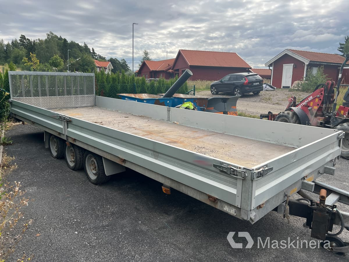 Multisläp De Forenede Trailerfabri 3500 U6 - Plošinový/ Valníkový príves: obrázok 4 Multisläp De Forenede Trailerfabri 3500 U6 - Plošinový/ Valníkový príves: obrázok 4