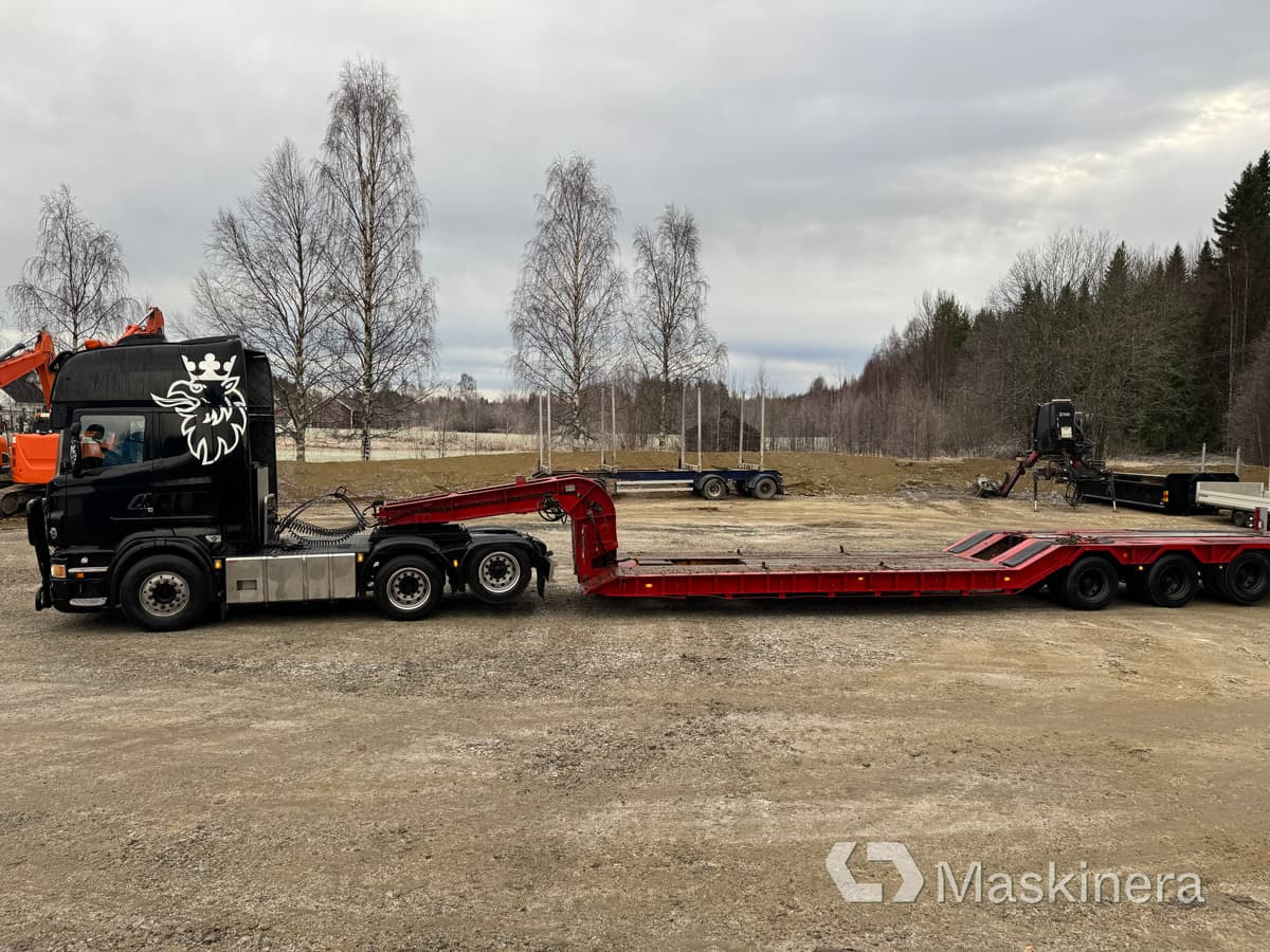Scania R 620, Hafo H35 Plsbo Lastbil Scania R 620 med maskintrailer - Ťahač, Náves prepravník áut: obrázok 2 Scania R 620, Hafo H35 Plsbo Lastbil Scania R 620 med maskintrailer - Ťahač, Náves prepravník áut: obrázok 2