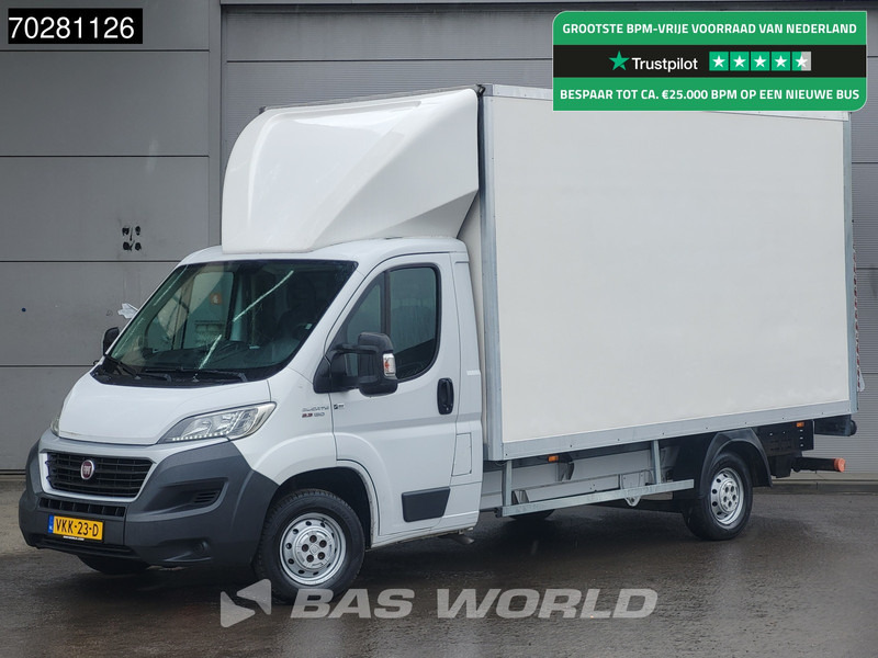 Fiat Ducato 130pk Euro6 Laadklep Bakwagen Zijdeur Airco Cruise Meubelbak Koffer 20m3 Airco Cruise control - Dodávka skriňová nadstavba: obrázok 1 Fiat Ducato 130pk Euro6 Laadklep Bakwagen Zijdeur Airco Cruise Meubelbak Koffer 20m3 Airco Cruise control - Dodávka skriňová nadstavba: obrázok 1