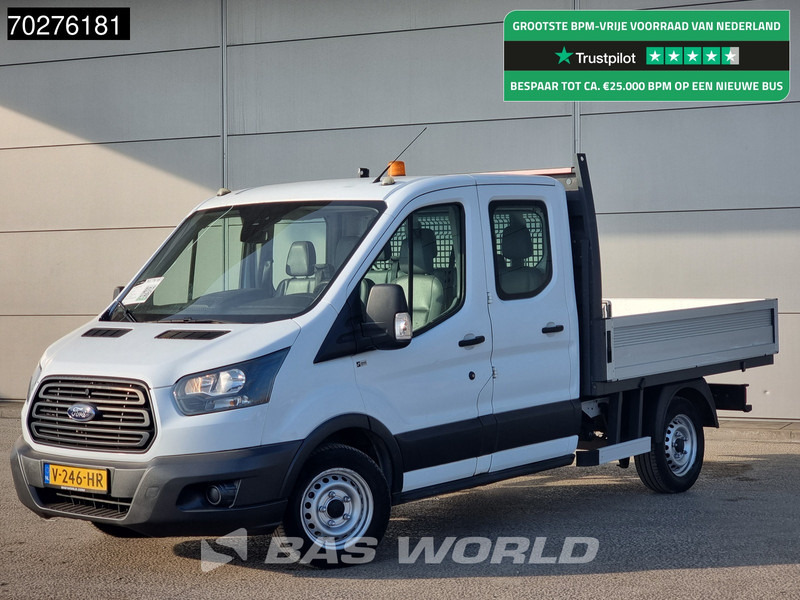 Ford Transit 105pk Open Laadbak Dubbel Cabine Trekhaak Navi Airco Pritsche Pickup Open Box Airco Dubbel cabine Trekhaak - Dodávka valník: obrázok 1 Ford Transit 105pk Open Laadbak Dubbel Cabine Trekhaak Navi Airco Pritsche Pickup Open Box Airco Dubbel cabine Trekhaak - Dodávka valník: obrázok 1