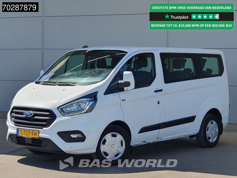 Ford Transit Custom 105pk Personenvervoer Incl.BPM/Ex. BTW 9-Persoons Airco Cruise LED Parkeersensoren Taxi Passenger Transport Kombi Tourer Euro6 L - Minibus, Mikrobus: obrázok 1 Ford Transit Custom 105pk Personenvervoer Incl.BPM/Ex. BTW 9-Persoons Airco Cruise LED Parkeersensoren Taxi Passenger Transport Kombi Tourer Euro6 L - Minibus, Mikrobus: obrázok 1