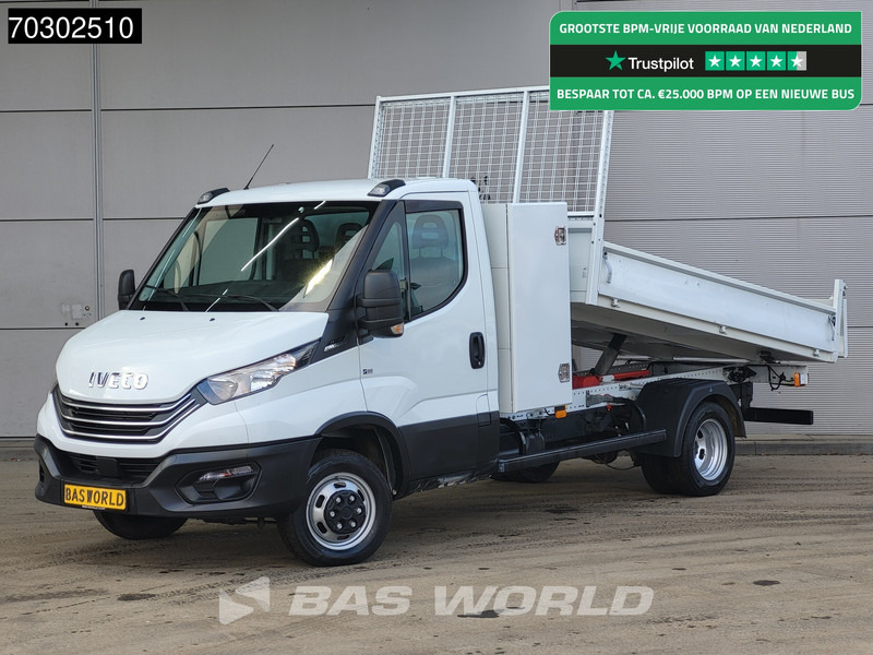 Iveco Daily 35C14 Automaat Kipper met Kist Dubbellucht 3,5t Trekhaak Airco Cruise Euro6 Tipper Benne Kieper Airco Trekhaak Cruise control - Dodávka sklápač: obrázok 1 Iveco Daily 35C14 Automaat Kipper met Kist Dubbellucht 3,5t Trekhaak Airco Cruise Euro6 Tipper Benne Kieper Airco Trekhaak Cruise control - Dodávka sklápač: obrázok 1