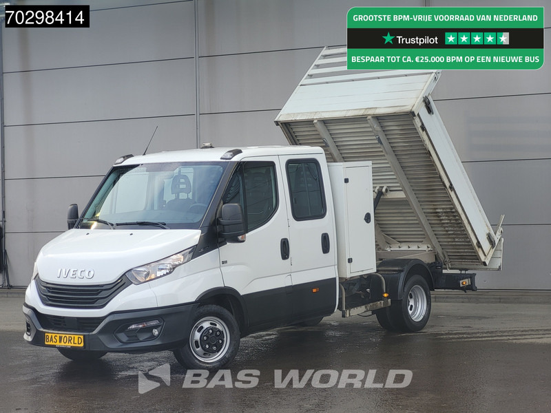 Iveco Daily 35C14 Kipper met Kist Dubbel Cabine 3,5t Trekhaak Dubbellucht Airco Cruise Euro6 Tipper Benne Kieper Airco Trekhaak Cruise contr - Dodávka sklápač: obrázok 1 Iveco Daily 35C14 Kipper met Kist Dubbel Cabine 3,5t Trekhaak Dubbellucht Airco Cruise Euro6 Tipper Benne Kieper Airco Trekhaak Cruise contr - Dodávka sklápač: obrázok 1