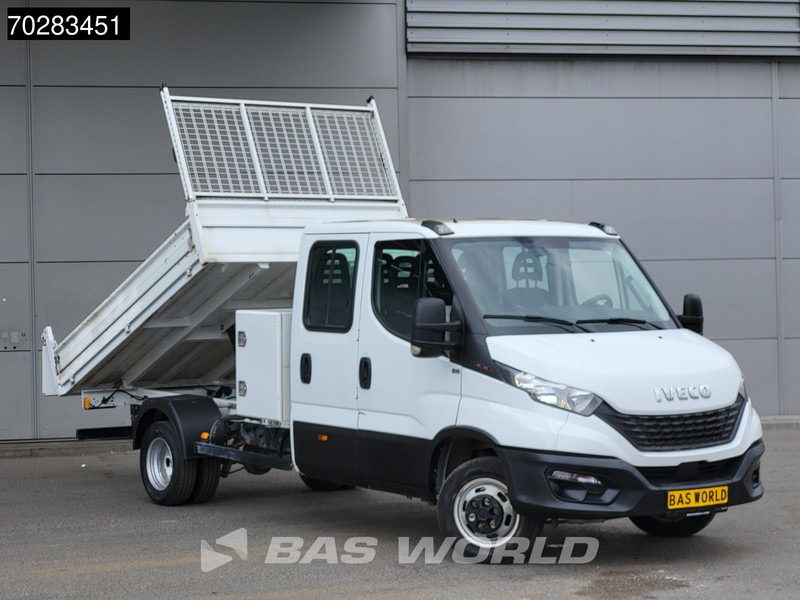 Iveco Daily 35C16 3.0L Kipper met Kist Dubbel Cabine Dubbellucht 3,5t Trekhaak Airco Cruise Euro6 Kieper Tipper Benne Airco Trekhaak Cruise - Dodávka sklápač: obrázok 2 Iveco Daily 35C16 3.0L Kipper met Kist Dubbel Cabine Dubbellucht 3,5t Trekhaak Airco Cruise Euro6 Kieper Tipper Benne Airco Trekhaak Cruise - Dodávka sklápač: obrázok 2