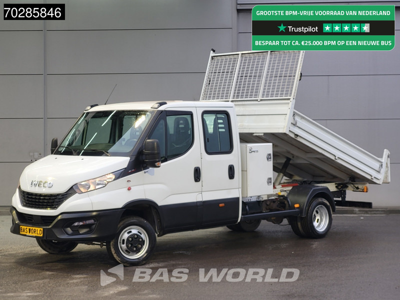 Dodávka valník Iveco Daily 35C16 3.0L Open Laadbak Dubbel Cabine met Kist 3,5t trekhaak Dubbellucht Navi Airco Cruise Pritsche Pickup Open Box Airco Dubbel: obrázok 1