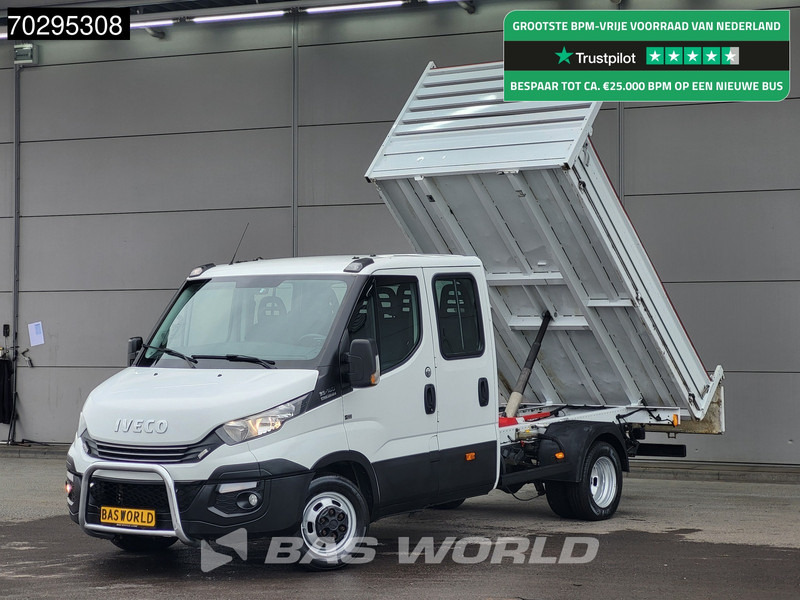 Iveco Daily 35C18 3.0L Automaat Kipper Dubbellucht 3,5t Trekhaak 180PK Airco Cruise Euro6 Kieper Tipper Benne 2m3 Airco Trekhaak Cruise cont - Dodávka sklápač: obrázok 1 Iveco Daily 35C18 3.0L Automaat Kipper Dubbellucht 3,5t Trekhaak 180PK Airco Cruise Euro6 Kieper Tipper Benne 2m3 Airco Trekhaak Cruise cont - Dodávka sklápač: obrázok 1