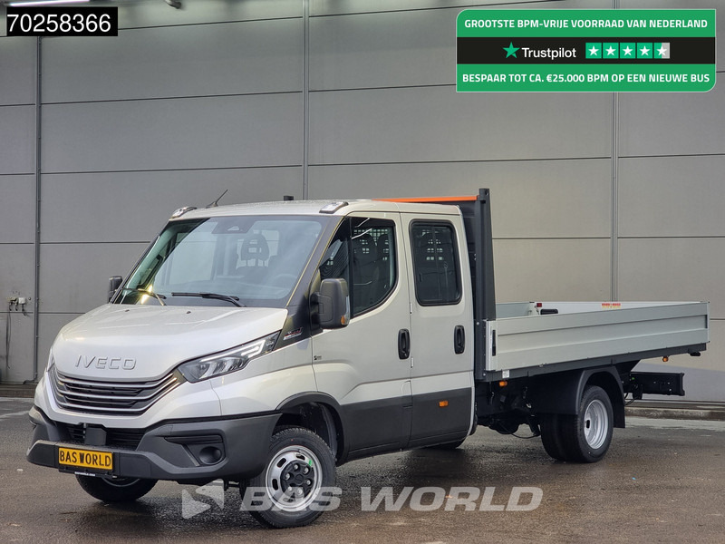 Iveco Daily 35C21 3.0L Automaat 210PK 2025-Model Open laadbak Dubbel Cabine Dubbellucht CarPlay ACC LED 3,5T Trekvermogen Euro6 Pritsche Pic - Dodávka valník: obrázok 1 Iveco Daily 35C21 3.0L Automaat 210PK 2025-Model Open laadbak Dubbel Cabine Dubbellucht CarPlay ACC LED 3,5T Trekvermogen Euro6 Pritsche Pic - Dodávka valník: obrázok 1