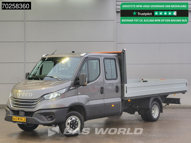 Iveco Daily 35C21 3.0L Automaat 210PK 2025-Model Open laadbak Dubbel Cabine Dubbellucht CarPlay ACC LED 3,5T Trekvermogen Euro6 Pritsche Pic - Dodávka valník: obrázok 1 Iveco Daily 35C21 3.0L Automaat 210PK 2025-Model Open laadbak Dubbel Cabine Dubbellucht CarPlay ACC LED 3,5T Trekvermogen Euro6 Pritsche Pic - Dodávka valník: obrázok 1