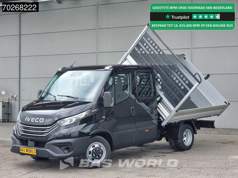 Iveco Daily 35C21 3 zijdige Kipper Dubbel Cabine 210PK 3.0L Dubbellucht Airco Cruise LED Camera Tipper 2m3 Airco - Dodávka sklápač: obrázok 1 Iveco Daily 35C21 3 zijdige Kipper Dubbel Cabine 210PK 3.0L Dubbellucht Airco Cruise LED Camera Tipper 2m3 Airco - Dodávka sklápač: obrázok 1