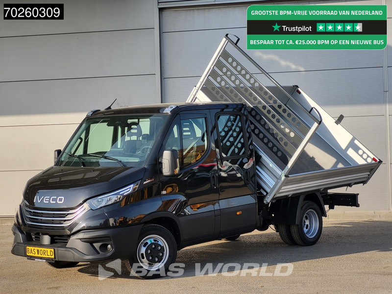 Iveco Daily 35C21 3 zijdige Kipper Dubbel Cabine 210PK 3.0L Dubbellucht Airco Cruise LED Camera Tipper Benne Kieper 2m3 Airco - Dodávka sklápač: obrázok 1 Iveco Daily 35C21 3 zijdige Kipper Dubbel Cabine 210PK 3.0L Dubbellucht Airco Cruise LED Camera Tipper Benne Kieper 2m3 Airco - Dodávka sklápač: obrázok 1