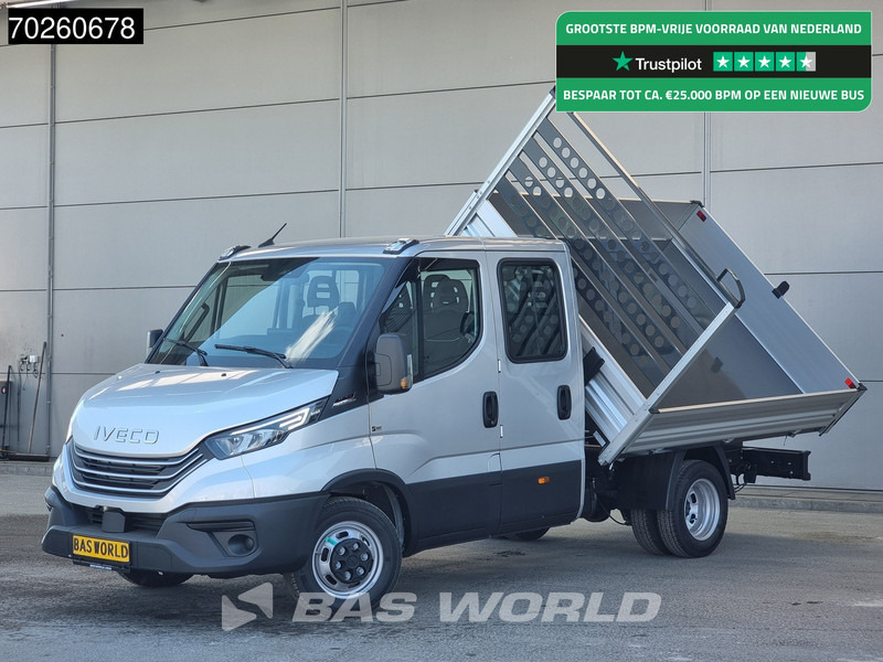 Iveco Daily 35C21 3 zijdige Kipper Dubbel Cabine 210PK 3.0L Dubbellucht Airco Cruise LED Camera Tipper Benne Kieper 2m3 Airco - Dodávka sklápač: obrázok 1 Iveco Daily 35C21 3 zijdige Kipper Dubbel Cabine 210PK 3.0L Dubbellucht Airco Cruise LED Camera Tipper Benne Kieper 2m3 Airco - Dodávka sklápač: obrázok 1