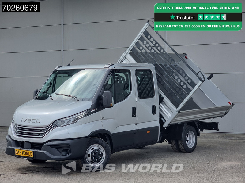 Iveco Daily 35C21 3 zijdige Kipper Dubbel Cabine 210PK 3.0L Dubbellucht Airco Cruise LED Camera Tipper Benne Kieper 2m3 Airco - Dodávka sklápač: obrázok 1 Iveco Daily 35C21 3 zijdige Kipper Dubbel Cabine 210PK 3.0L Dubbellucht Airco Cruise LED Camera Tipper Benne Kieper 2m3 Airco - Dodávka sklápač: obrázok 1