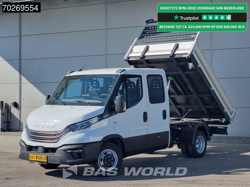 Iveco Daily 35C21 3 zijdige Kipper Dubbel Cabine 210PK 3.0L Dubbellucht Airco Cruise LED Camera Tipper Benne Kieper 2m3 Airco Trekhaak - Dodávka sklápač: obrázok 1 Iveco Daily 35C21 3 zijdige Kipper Dubbel Cabine 210PK 3.0L Dubbellucht Airco Cruise LED Camera Tipper Benne Kieper 2m3 Airco Trekhaak - Dodávka sklápač: obrázok 1