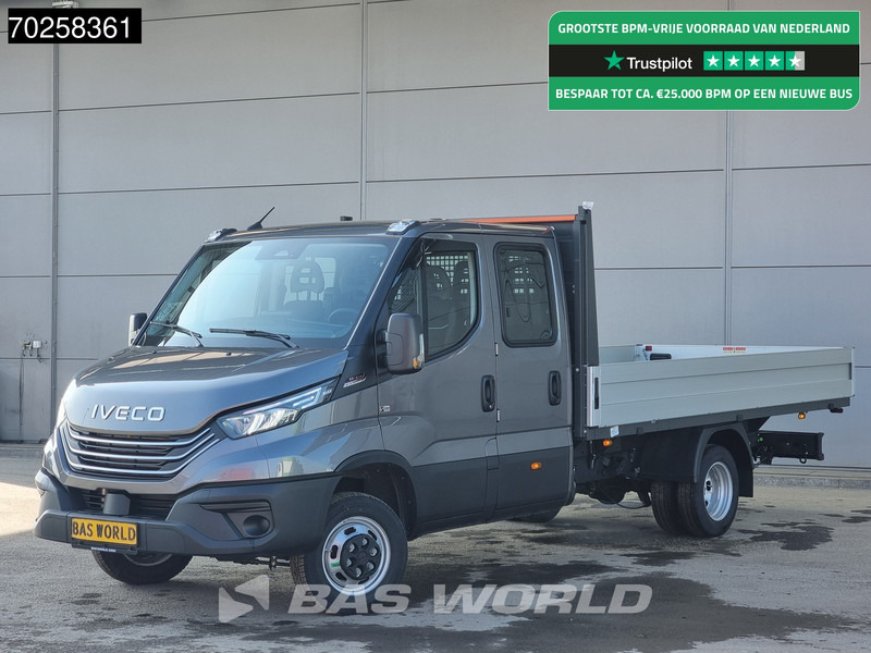 Iveco Daily 35C21 Automaat 2025model Open laadbak Dubbel Cabine CarPlay ACC LED 3,5T Trekvermogen Pritsche Pickup Airco Dubbel cabine - Dodávka valník: obrázok 1 Iveco Daily 35C21 Automaat 2025model Open laadbak Dubbel Cabine CarPlay ACC LED 3,5T Trekvermogen Pritsche Pickup Airco Dubbel cabine - Dodávka valník: obrázok 1