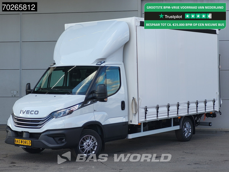 Iveco Daily 35S16 Automaat Schuifzeil Laadklep CarPlay Camera Velgen Cruise Airco Schuifzeilen Bakwagen Zeilen Meubelbak Koffer Airco Cruise - Plachtová dodávka: obrázok 1 Iveco Daily 35S16 Automaat Schuifzeil Laadklep CarPlay Camera Velgen Cruise Airco Schuifzeilen Bakwagen Zeilen Meubelbak Koffer Airco Cruise - Plachtová dodávka: obrázok 1