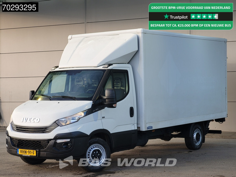 Iveco Daily 35S16 Laadklep 3,5t Trekhaak Bakwagen Airco Euro6 Meubelbak Koffer 19m3 Airco Trekhaak - Dodávka skriňová nadstavba: obrázok 1 Iveco Daily 35S16 Laadklep 3,5t Trekhaak Bakwagen Airco Euro6 Meubelbak Koffer 19m3 Airco Trekhaak - Dodávka skriňová nadstavba: obrázok 1