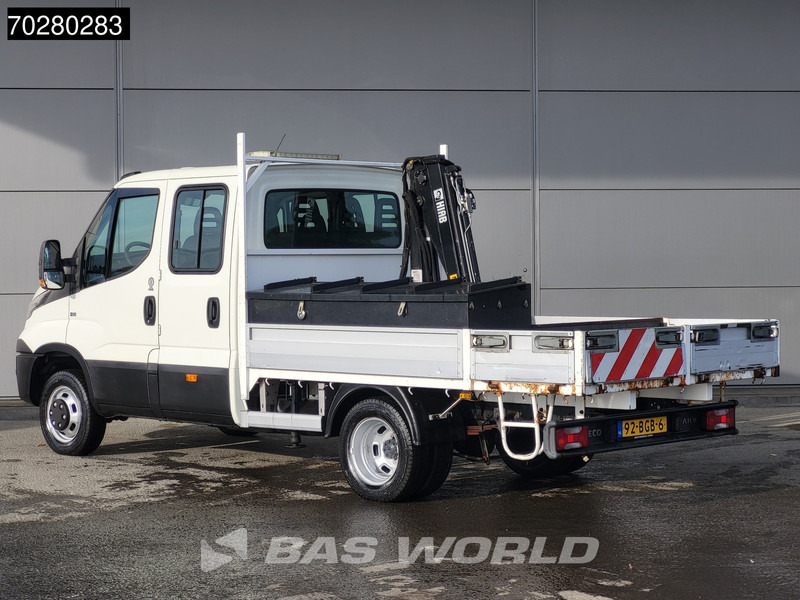 Iveco Daily 50C17 3,0L Automaat HIAB 017T-2 DC Open laadbak Dubbellucht Airco Euro6 Pickup Crane Kraanwagen Pritsche Airco Dubbel cabine - Dodávka valník: obrázok 2 Iveco Daily 50C17 3,0L Automaat HIAB 017T-2 DC Open laadbak Dubbellucht Airco Euro6 Pickup Crane Kraanwagen Pritsche Airco Dubbel cabine - Dodávka valník: obrázok 2