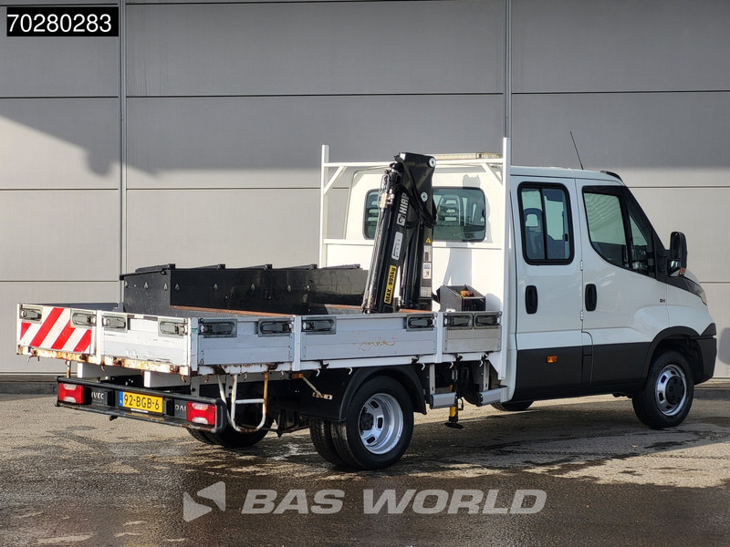 Iveco Daily 50C17 3,0L Automaat HIAB 017T-2 DC Open laadbak Dubbellucht Airco Euro6 Pickup Crane Kraanwagen Pritsche Airco Dubbel cabine - Dodávka valník: obrázok 5 Iveco Daily 50C17 3,0L Automaat HIAB 017T-2 DC Open laadbak Dubbellucht Airco Euro6 Pickup Crane Kraanwagen Pritsche Airco Dubbel cabine - Dodávka valník: obrázok 5