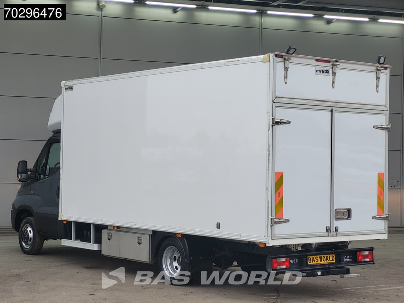 Iveco Daily 50C18 3.0L Automaat 3,5t Trekhaak Bakwagen Zijdeur Achterdeuren 180PK 5tons Navi Standkachel Euro6 Meubelbak Koffer Trekhaak - Dodávka skriňová nadstavba: obrázok 2 Iveco Daily 50C18 3.0L Automaat 3,5t Trekhaak Bakwagen Zijdeur Achterdeuren 180PK 5tons Navi Standkachel Euro6 Meubelbak Koffer Trekhaak - Dodávka skriňová nadstavba: obrázok 2