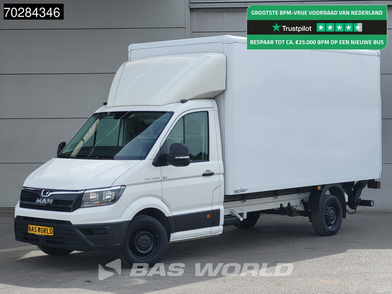 Dodávka skriňová nadstavba MAN TGE 3.140 Laadklep Bakwagen Airco Cruise Camera Euro6 Meubelbak Koffer 20m3 Airco Cruise control: obrázok 1