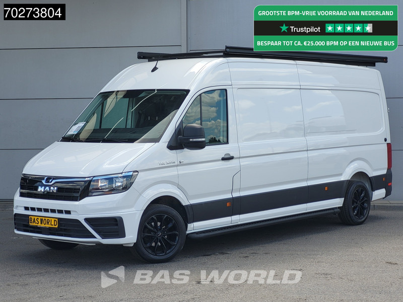 MAN TGE 3.140 Special Edition! Automaat L4H3 Airco Camera Imperiaal Velgen Parkeersensoren L3H2 14m3 Airco - Furgon: obrázok 1 MAN TGE 3.140 Special Edition! Automaat L4H3 Airco Camera Imperiaal Velgen Parkeersensoren L3H2 14m3 Airco - Furgon: obrázok 1