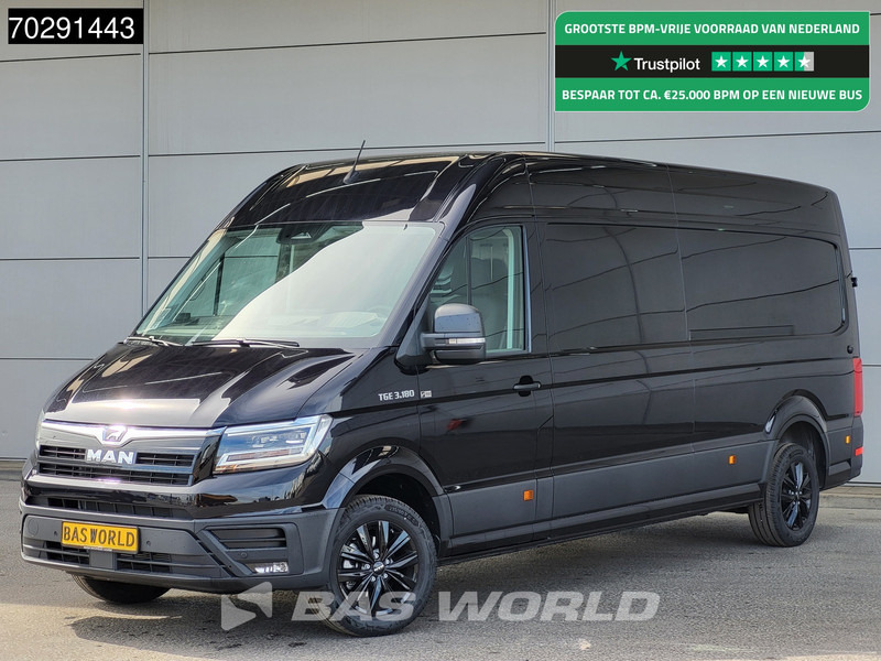 MAN TGE 3.180 Automaat 2025-Model L4H3 Trekhaak ACC LED Navi Airco Camera Parkeersensoren Velgen Euro6 L3H2 15m3 Airco Trekhaak - Furgon: obrázok 1 MAN TGE 3.180 Automaat 2025-Model L4H3 Trekhaak ACC LED Navi Airco Camera Parkeersensoren Velgen Euro6 L3H2 15m3 Airco Trekhaak - Furgon: obrázok 1