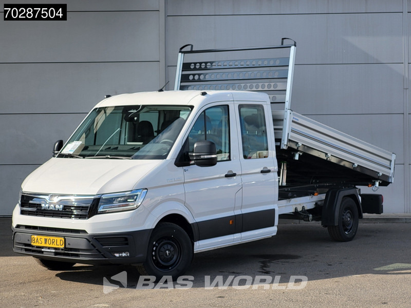 MAN TGE 3.180 Drie-Zijdige Automaat Kipper 2025-Facelift 180PK Trekhaak LED Airco Cruise Navi Euro6 Kipper Tipper Benne Kieper 3m3 Airco Trekh - Dodávka sklápač: obrázok 3 MAN TGE 3.180 Drie-Zijdige Automaat Kipper 2025-Facelift 180PK Trekhaak LED Airco Cruise Navi Euro6 Kipper Tipper Benne Kieper 3m3 Airco Trekh - Dodávka sklápač: obrázok 3