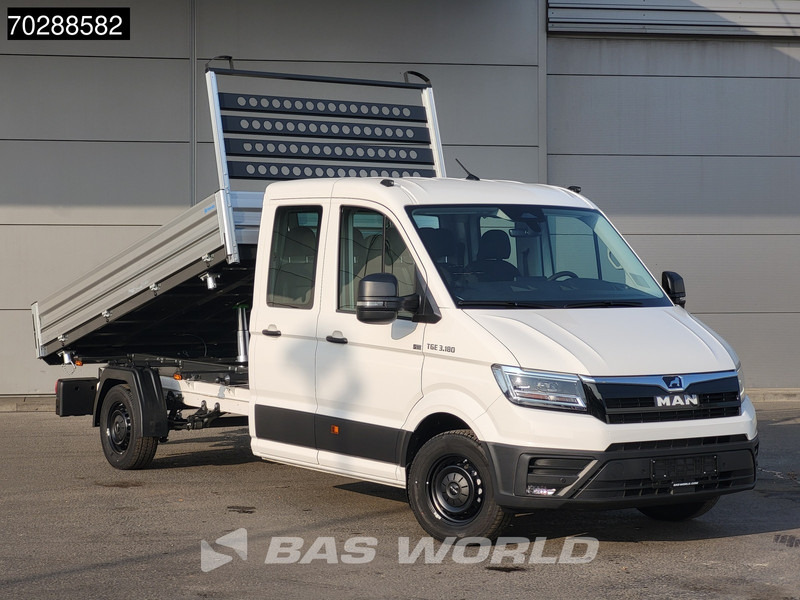 MAN TGE 3.180 Driezijdige Kipper Automaat Dubbel Cabine 2025 Facelift 180PK Trekhaak LED Navi ACC Airco Cruise Euro6 Kipper Tippe Benne Kieper - Dodávka sklápač: obrázok 2 MAN TGE 3.180 Driezijdige Kipper Automaat Dubbel Cabine 2025 Facelift 180PK Trekhaak LED Navi ACC Airco Cruise Euro6 Kipper Tippe Benne Kieper - Dodávka sklápač: obrázok 2