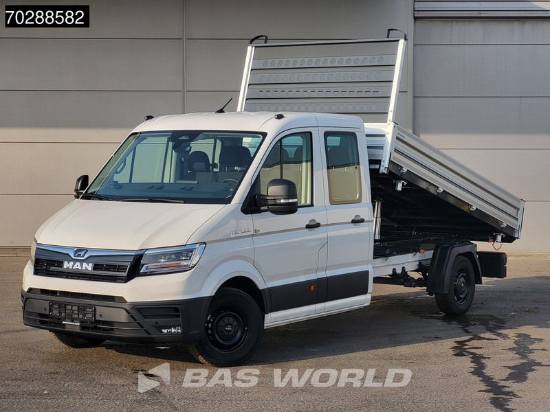 MAN TGE 3.180 Driezijdige Kipper Automaat Dubbel Cabine 2025 Facelift 180PK Trekhaak LED Navi ACC Airco Cruise Euro6 Kipper Tippe Benne Kieper - Dodávka sklápač: obrázok 3 MAN TGE 3.180 Driezijdige Kipper Automaat Dubbel Cabine 2025 Facelift 180PK Trekhaak LED Navi ACC Airco Cruise Euro6 Kipper Tippe Benne Kieper - Dodávka sklápač: obrázok 3